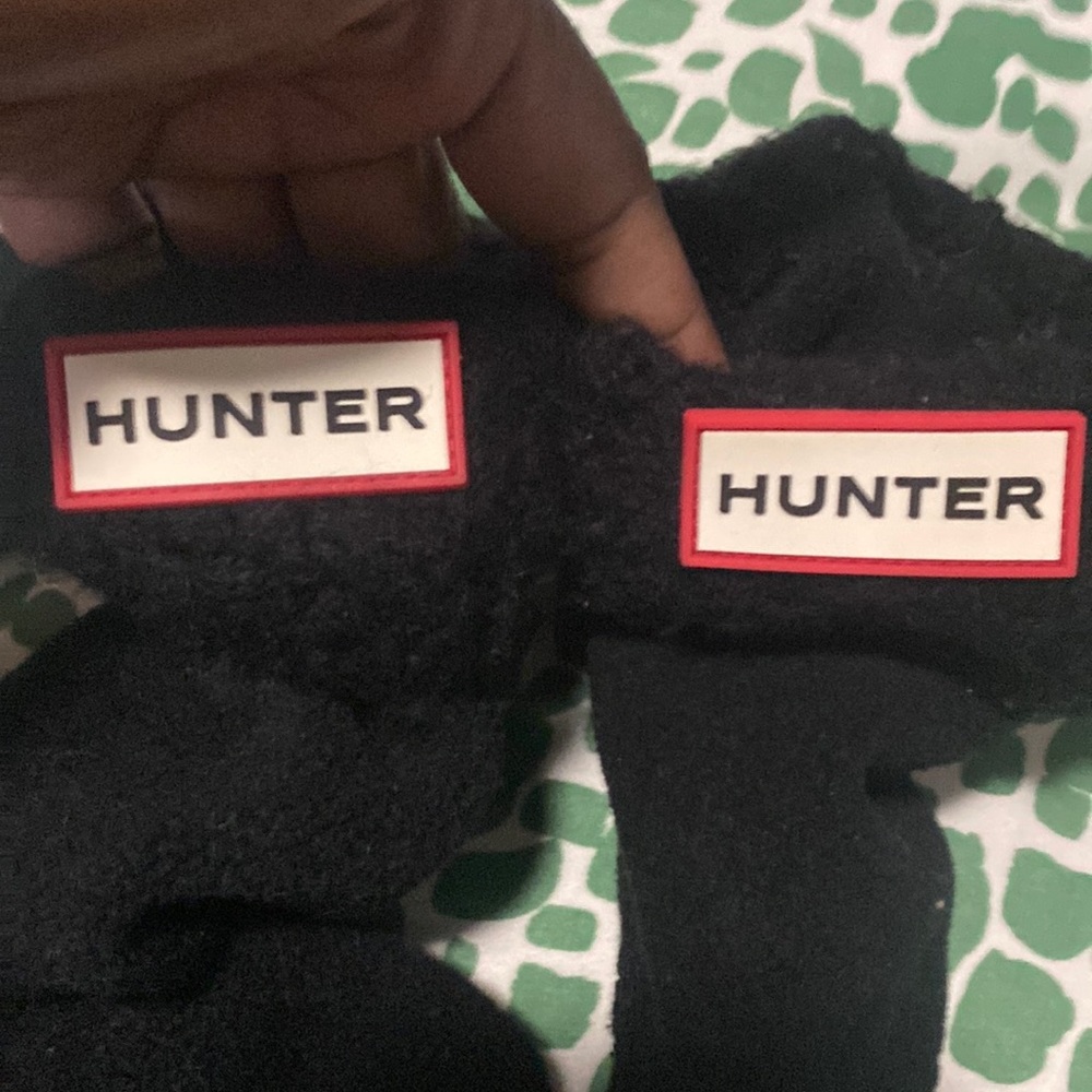 Hunter rain boot fleece sock